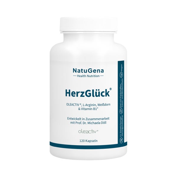 HerzglÜck L-arginin+weißdorn Kapseln 120 St