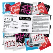 Pasante Love Kondome anatomisch komfortabel 144 Stück (144 Kondome) 144 St