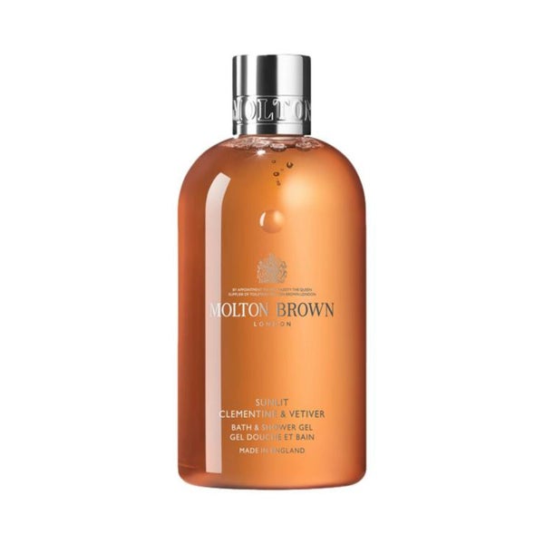 Molton Brown, Sunlit Clementine & Vetiver Bade & Duschgel