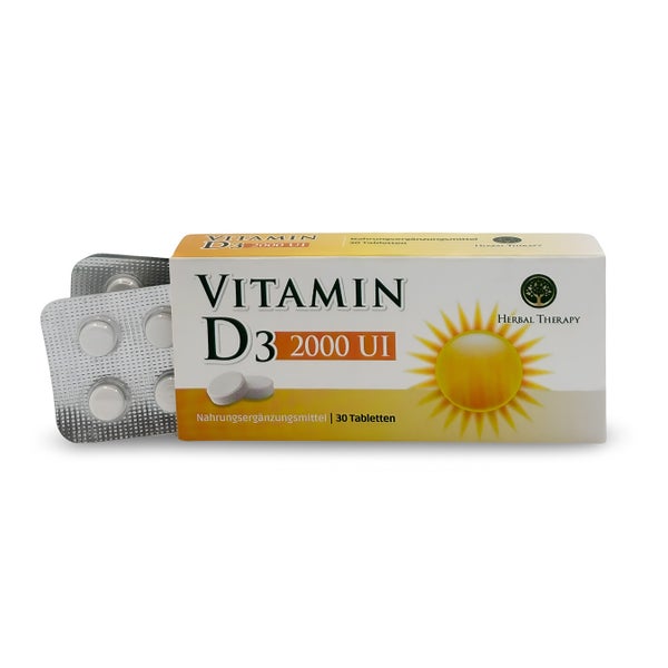 Herbal Therapy VITAMIN D3 2000 IE 30 St