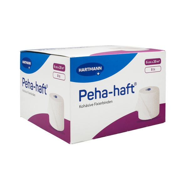 Peha-haft Fixierbinde Latexfrei 6 cmx20 8 St