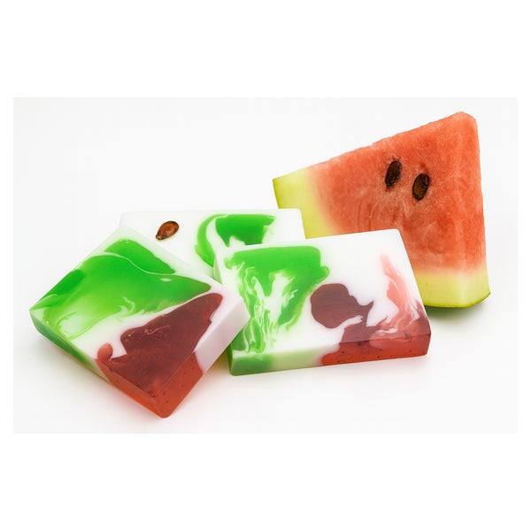 Nesbel Seife Wassermelone – fruchtig & frisch | Glycerin & Ziegenmilch 100 g