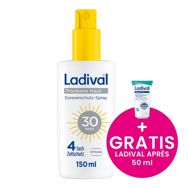 Ladival Trockene Haut Sonnenschutz-Spray LSF30 150 ml