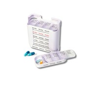 Tablettendispenser 7 Tage – Medikamentenbox für die Woche 1 St