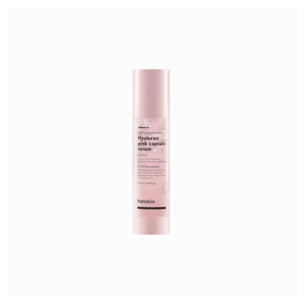 HANSKIN  real complexion hyaluron + pink capsule serum