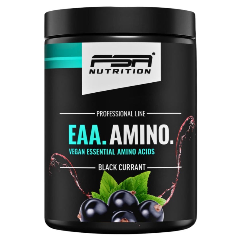 EAA Amino Aminosäuren Komplex hochdosiert - Johannisbeere 500 g