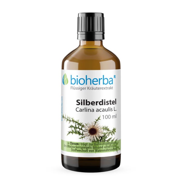 Silberdistel Carlin Acaulis Extrakt Tropfen 100 ml
