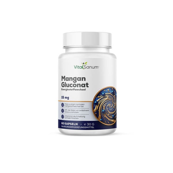VitaSanum® – Mangan (als Mangangluconat) – 15 mg 30 g