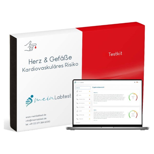 Meinlabtest Kardiovaskuläres Risiko (Bluttest) 1 St