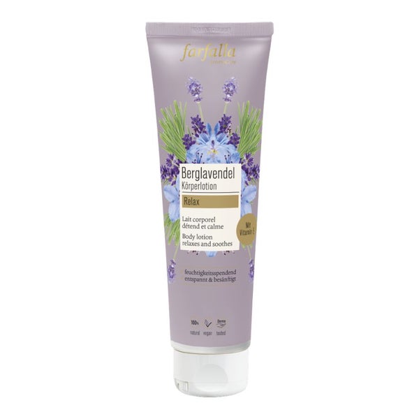 Farfalla Berglavendel Relax Körperlotion Bio 150 ml