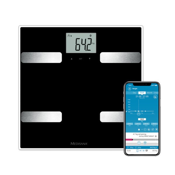 medisana BS A41  connect Körperanalysewaage - VitaDock+ App 1 St