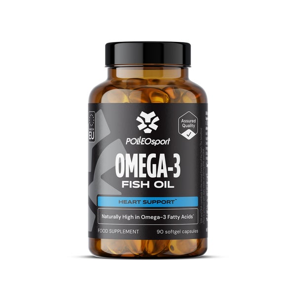 Polleo Omega-3 Fish Oil, 90 Softgel Kapseln 90 St