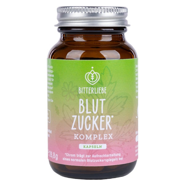 BitterLiebe Blutzucker* Komplex zur natürlichen Regulierung des Blutzuckerspiegels 1x 60 St