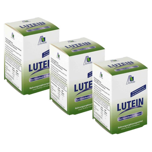 Avitale Lutein Kapseln 3X120 St