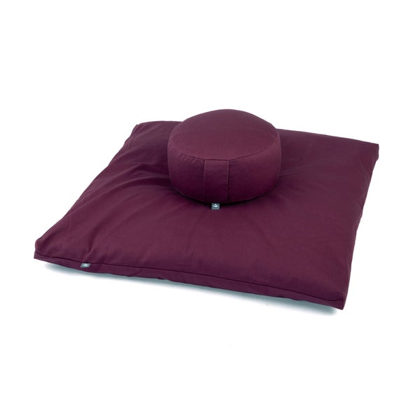 bodhi Medi-Set ECO: Meditationskissen RONDO ECO + Zabuton 1 St