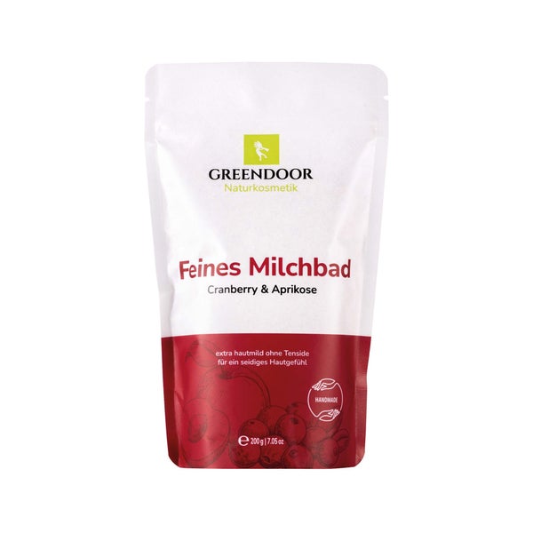 GREENDOOR Milchbad Aprikose Cranberry 200 g