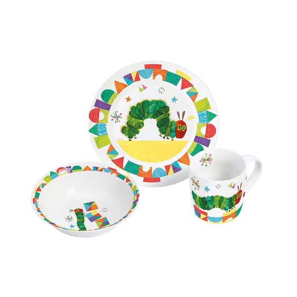 GEDA Frühstücksset "Raupe Nimmersatt" 3-teilig 1 St