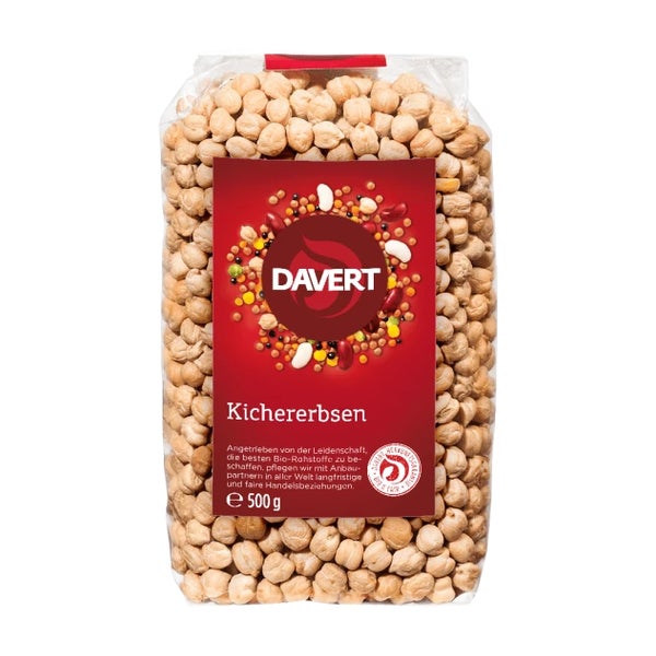 DAVERT Kichererbsen Bio