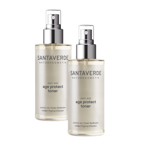 SANTAVERDE Age Protect Toner Doppelpack 2X100 ml