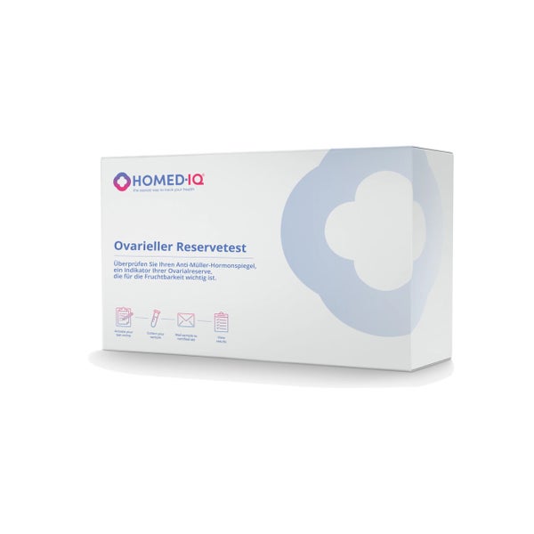 Homed-IQ Ovarieller Reservetest für Frauen 1 St