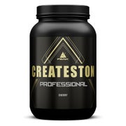 PEAK Createston Professional - 1575g - Geschmack Cherry I 15 Portionen I Post Workout I ALL-In-One I über 90 Schlüsselsubstrate I mit Whey Protein & Kohlenhydraten I Creatin AKG I Muskelaufbau 1575 g