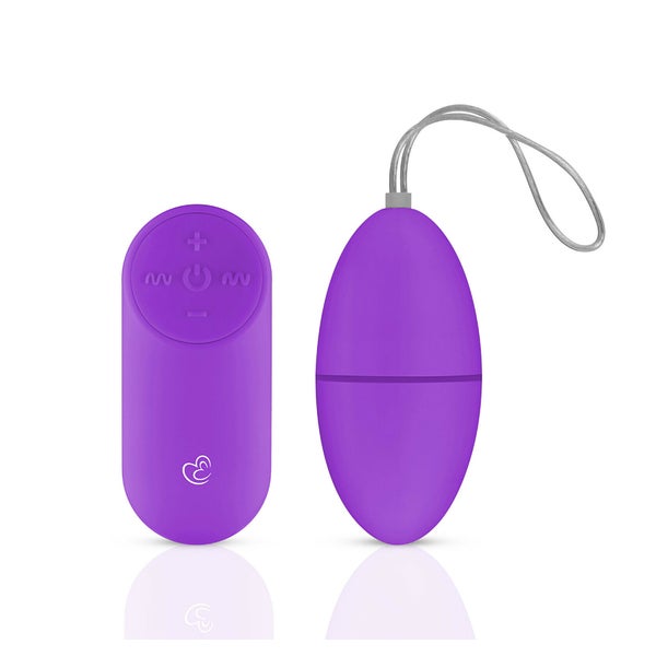 Easytoys - Vibro Ei Vibrator mit Fernbedienung - Lila 1 St