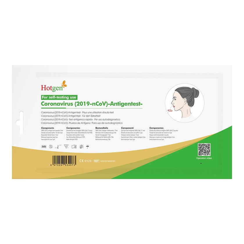 HotGen Coronavirus Antigentest 1 St