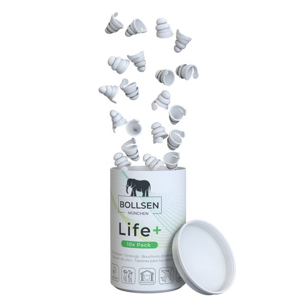 Bollsen Life+ Ohrstöpsel zum Schlafen – 10er-Pack 1 St