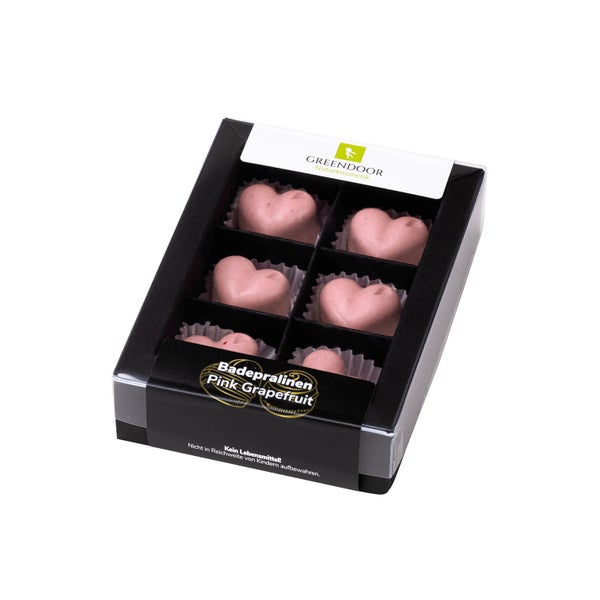 GREENDOOR Geschenk Set Badepralinen Pink Grapefruit 60 g