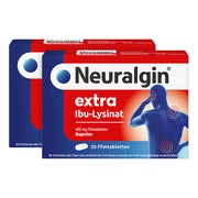 Produktabbildung: Neuralgin Extra Ibu Lysinat FTA Doppelp 2X20 St