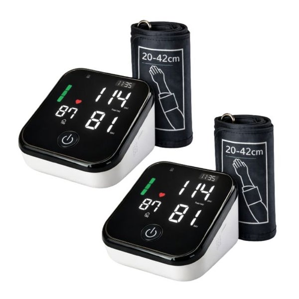 IEA Medical Blutdruckmessgerät Oberarm ZK-B882 - LED  - 2er Set 2 St
