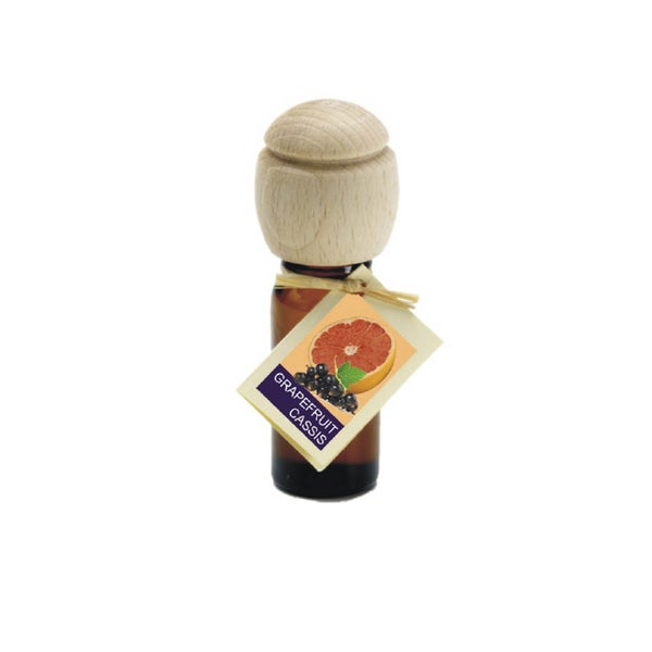 Traumduft Piccolino Grapefruit Cassis Duftöl – Handgefertigt, ätherische Öle, Buchenholzverschluss 10 ml