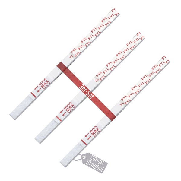 LisaCare Fentanyl Urin-Teststreifen - Cut-off 10ng 3 St