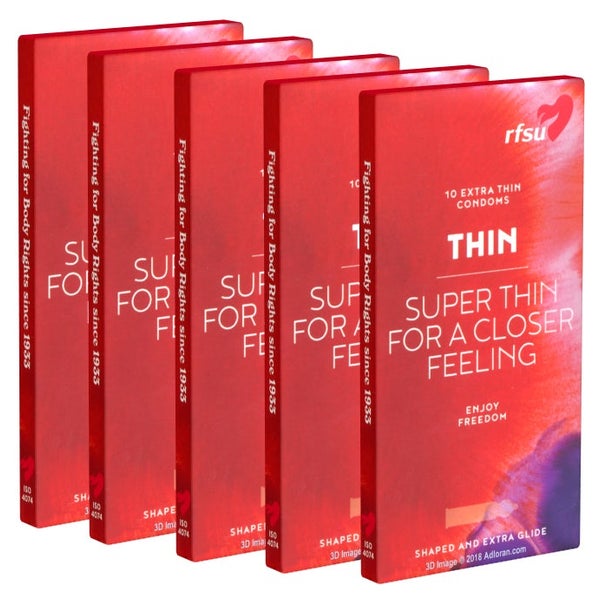 Thin Extra Dünn Kondome 50 Stück Gefühlsecht (50 Kondome) 50 St