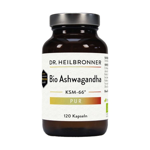 Dr. Heilbronner Bio Ashwagandha Kapseln – KSM66 120 St