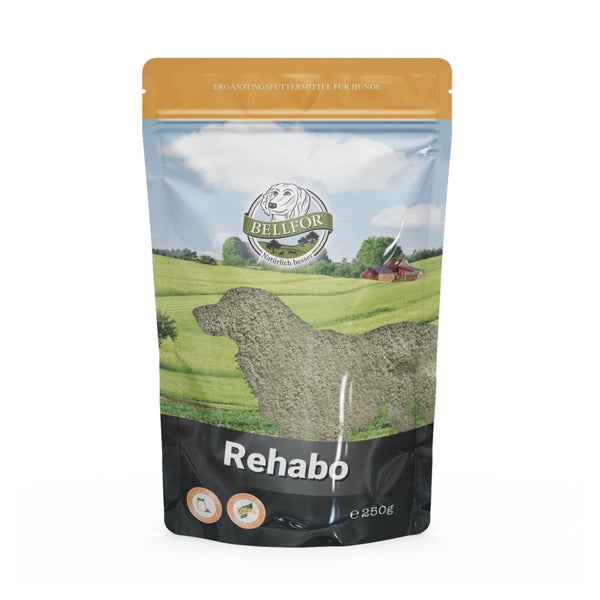 Bellfor Nahrungsergänzung für Hunde - Rehabo Pulver 250g
