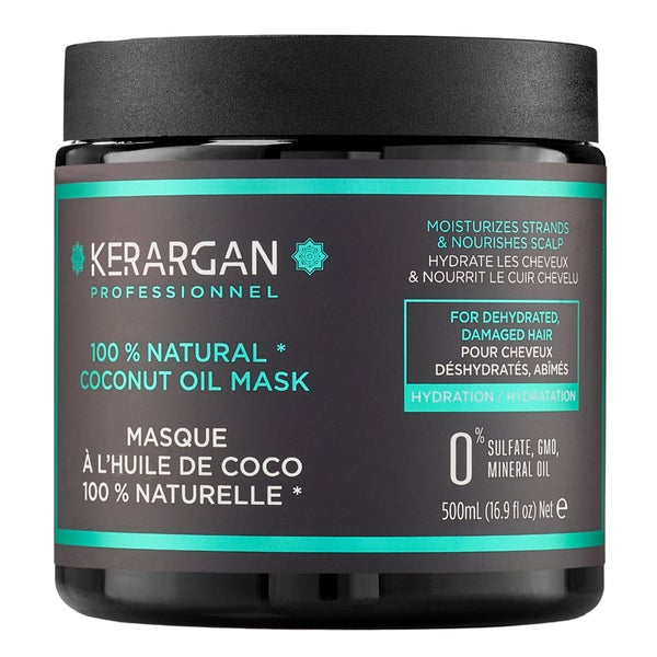 Kerargan - Feuchtigkeits-Haarmaske mit Kokosöl 500 ml