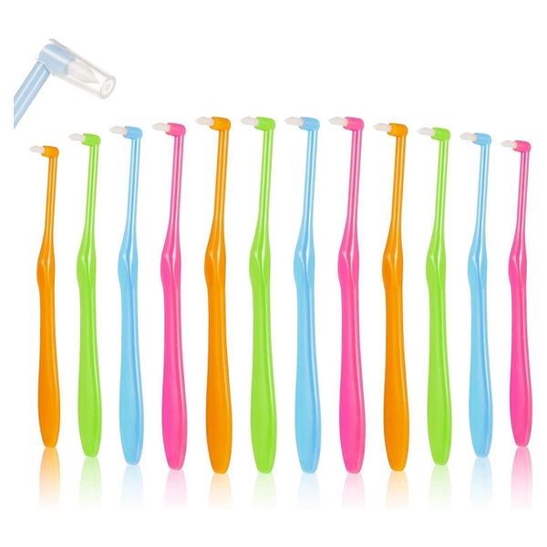 12er Pack Zahnbürste Einbüschel Getuftet Weich Interdental B 1 St