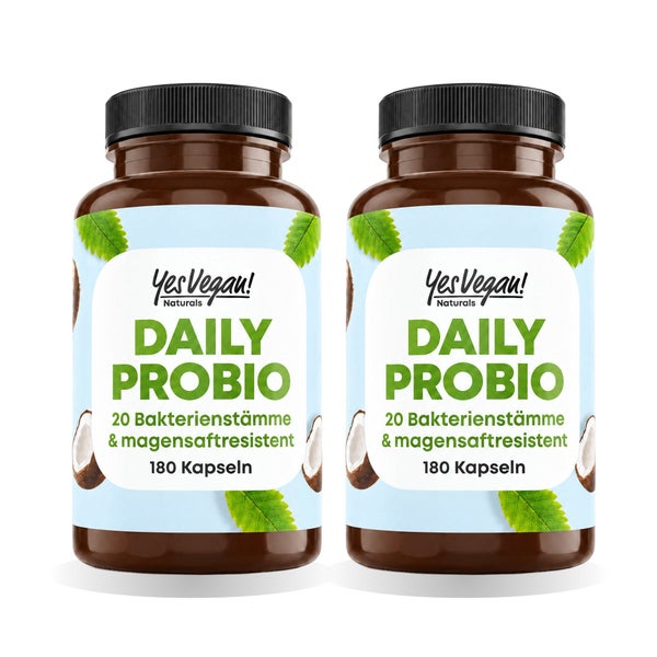 Probiotika Kapseln Daily Probio – 20 Milchsäurebakterien 180 St