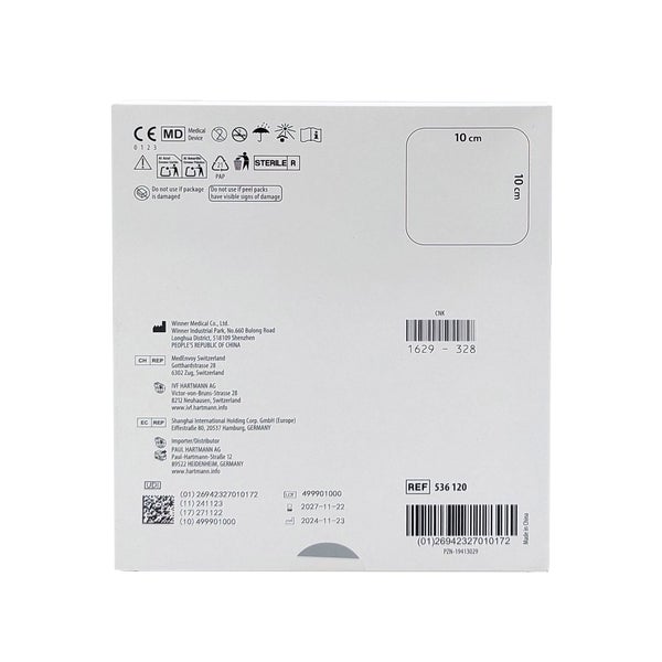 Hydrocoll Classic Thin Wundverband 10x10 Cm 10 St
