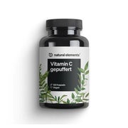 Vitamin C 500mg – 120 Kapseln – Premium: Aus pflanzlicher Fermentation & gepuffert (pH-neutral, säurefrei, magenschonend) – Laborgeprüft, vegan und in Deutschland produziert 88 St