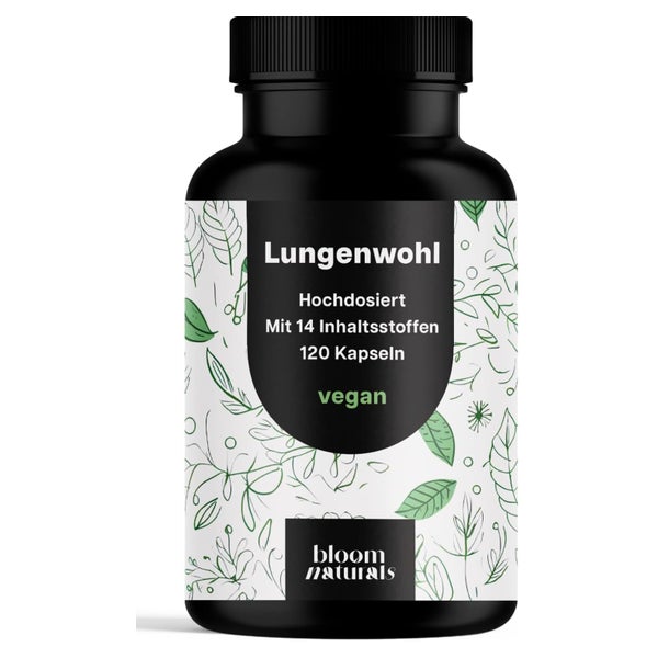 Lungenkraut Kapseln - 120 Kapseln - Bloom Naturals 120 St