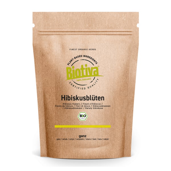 Biotiva Hibiskusblüten Tee Bio 100 g