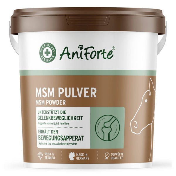 MSM Pulver für Pferde 1500 g
