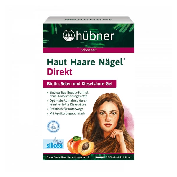 Hübner Haut Haare Nägel Direkt, Aprikose Direktsticks 30 St