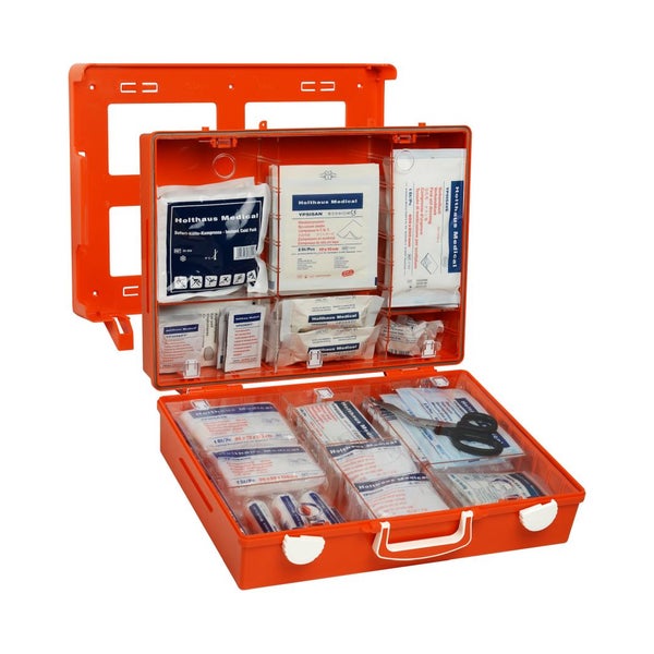 Holthaus Erste-Hilfe-Koffer MULTI, DIN 13169, orange 1 St