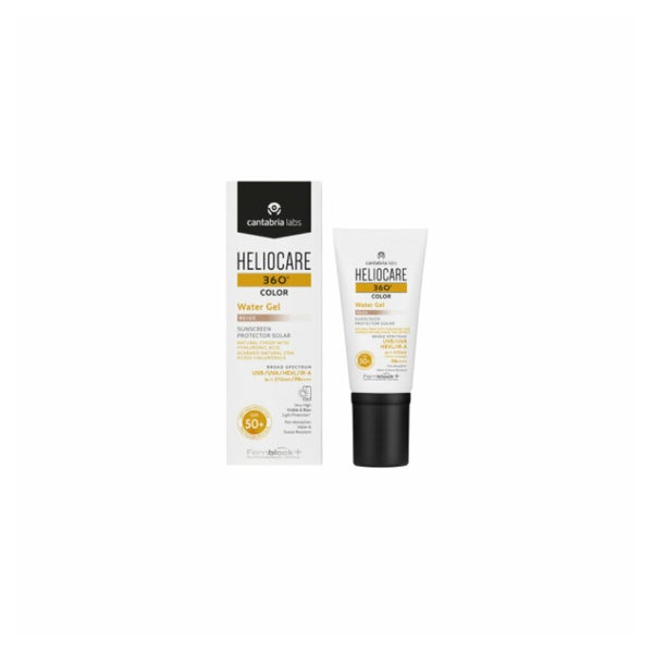 Heliocare Wasser 360ao Beige Farbe Gel Spf50 50ml 0,05 l