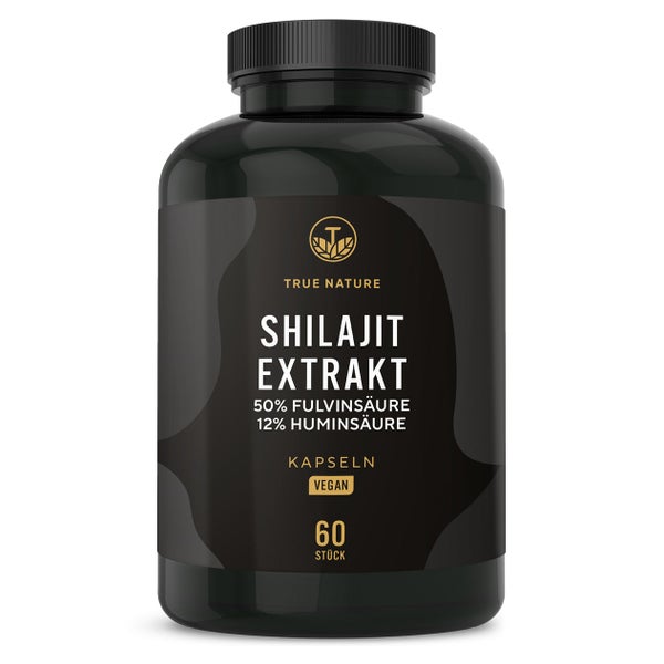 Shilajit Kapseln – 2000mg hochdosiert aus dem Himalaya 60 St