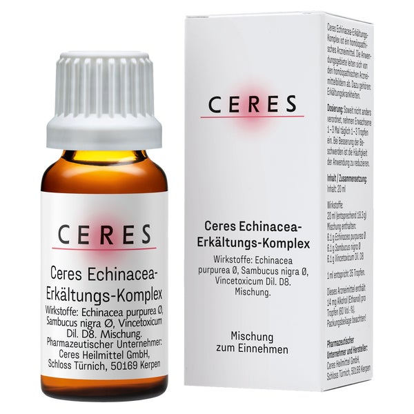Ceres Echinacea-erkältungs-komplex Tropfen Z.einn. 20 ml