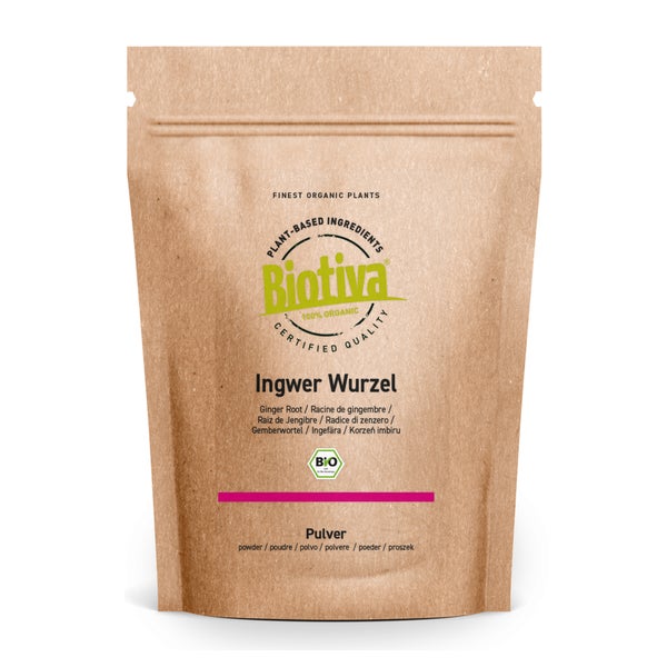 Biotiva Ingwer Pulver Bio 30 g